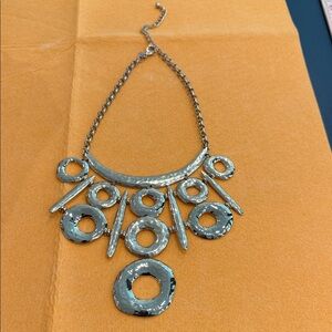 Chico’s Elegant Gold Statement Necklace